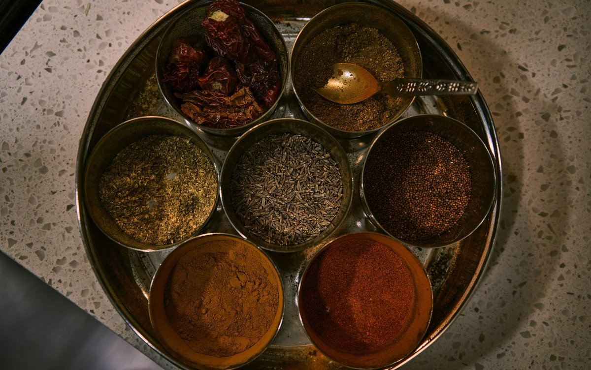 The beautiful thing about Indian cuisine is the sheer variety of spices that are used. They add such rich flavors to every dish, and each one has its own unique properties.

#IndianCuisineDelights #FlavorfulSpices #RichTasteExperience #SpiceVariety #UniqueFoodProperties