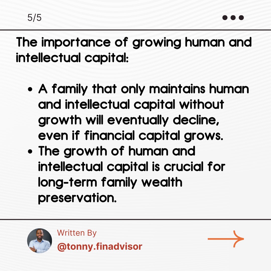 TonnyFinAdvisor's tweet photo. Want your family's wealth to last for generations? 👪
Start growing your family's financial, human, and intellectual capital today! 💯
#familywealth #familypreservation #humancapital #intellectualcapital #wealthforgenerations
Reach out on WhatsApp: +256752103996 https://t.co/xCgZeqDP5q