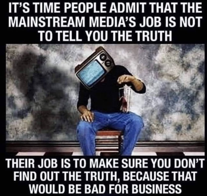 “We’ll know our disinformation program is complete when everything the American public believes is false.”  

-- William Casey, former director of the CIA, upon being asked what the goal of the agency was (in 1981).