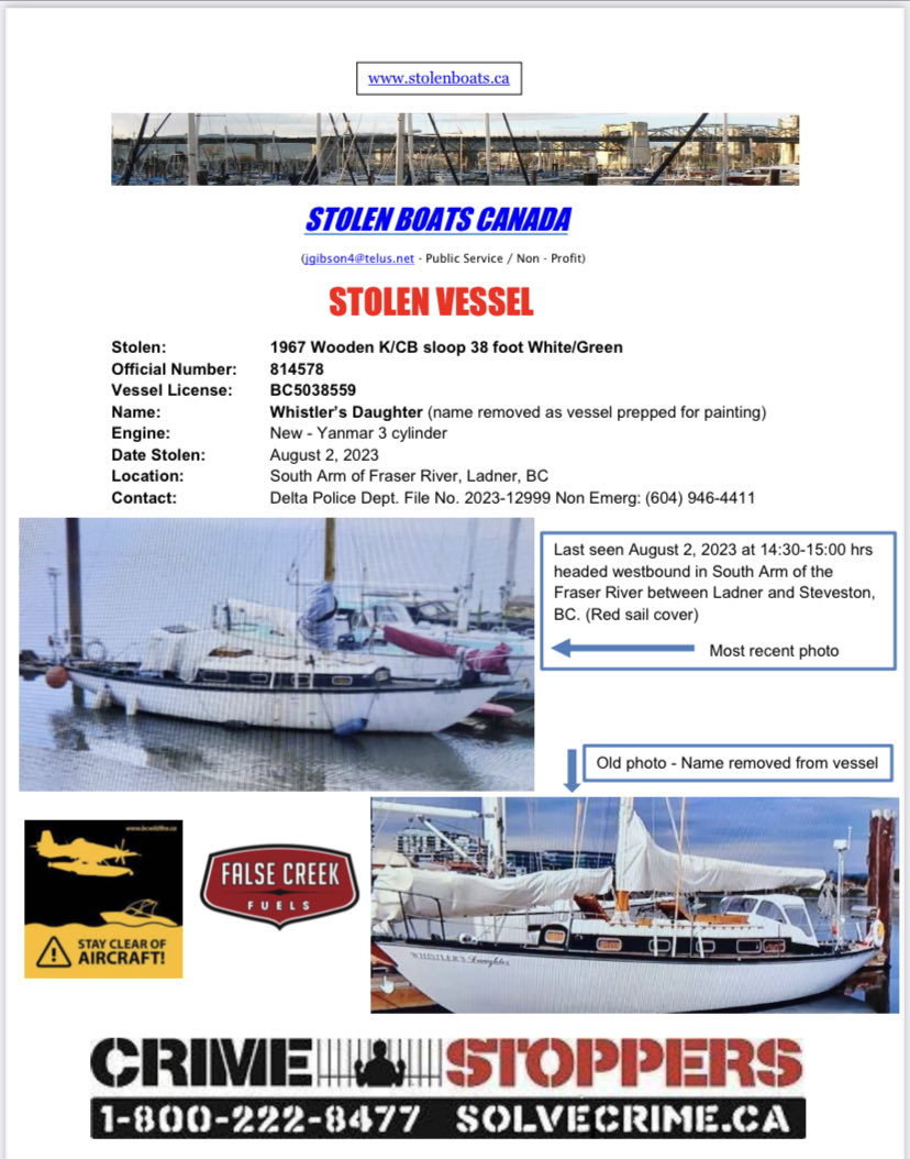 JamieJGibson4's tweet photo. ⁦@VPDMarineUnit⁩ ⁦@RCMSAR10⁩ ⁦@SolveCrime⁩ https://t.co/QgI5vJheWJ