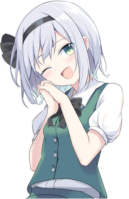 8月6日は妖夢の日!2年前に描いた妖夢ちゃんです