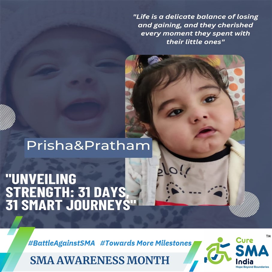curesmaindia's tweet photo. A must-read: The journey of two babies among the  triplets affected by #SMA, one lost to the disease despite their parents' best efforts. The family didn't give up & fought with all their strength to get the best care for the other child. Witness their commitment, determination, and unwavering love for their children. 🙏🏼💙 #BattleAgainstSMA #GujaratSMAWarriors