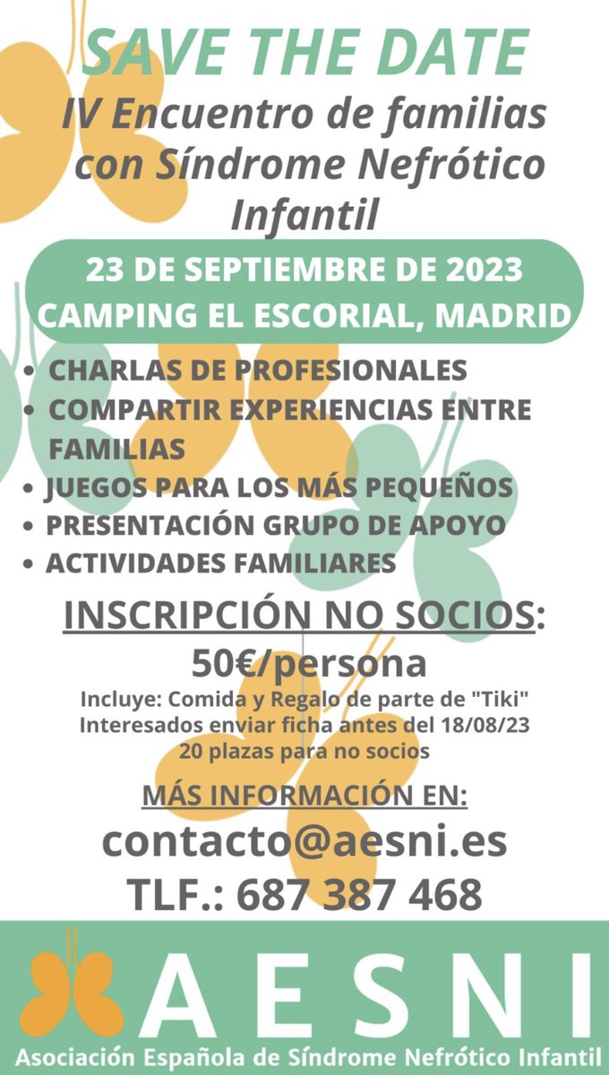 📌SAVE THE DATE 

aesni.es/iv-encuentro-d…