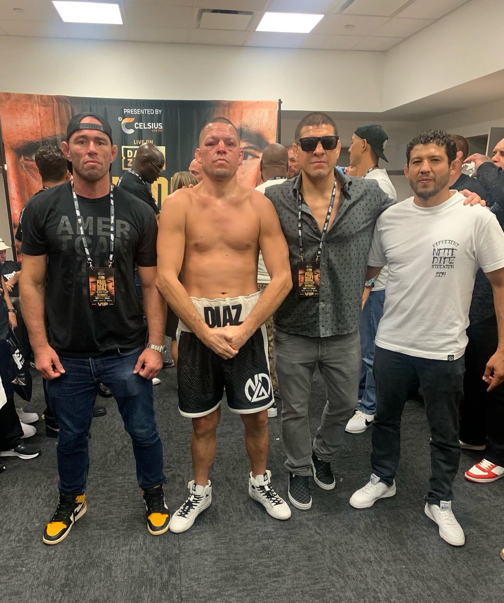 MMAUNCENSORED1's tweet image. Jake Shields, Nate Diaz, Nick Diaz and Gilbert Melendez. 

#NickDiazArmy #PaulDiaz