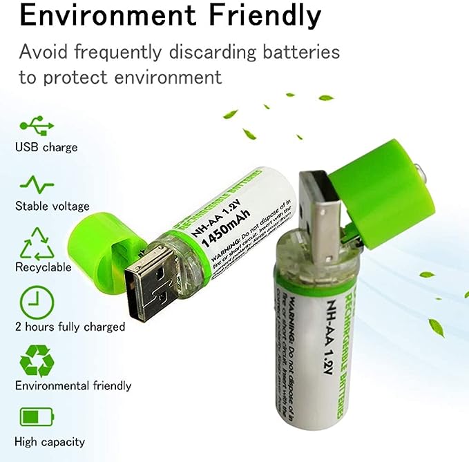 🔋🔌 Never buy disposable batteries again! Introducing our game-changer: USB Rechargeable AA Batteries! 🔌🔋 Say goodbye to waste and hello to convenience with this eco-friendly solution for all your power needs! 🌱🌟amzn.to/47nxTS8 #Amazonfinds #amazonmusthaves