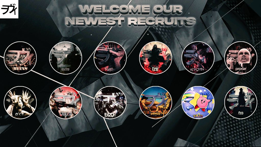 Welcome and welcome back our newest members!

RaviRuins @jnactutorial
RaviMetro <a href="/myboymetro/">metro</a>
RaviKujihs <a href="/kujihss/">Kujihs 🇻🇳 | Pingouin 🐧</a>
RaviTeir <a href="/teir26/">teir</a>
RaviPeroxide @RaviPeroxide
RaviPRPSE <a href="/PRPSE_/">Purpose</a>
RaviOscar @GrouchManOscar
RaviVincent <a href="/VincentsEdit/">Lunar Vincent</a>
RaviExzoh <a href="/Exzqh/">Eve Exzoh</a>
RaviMinzz <a href="/RaviMinzz/">Ravi Minzz</a>
RaviXrzi @vxeddd