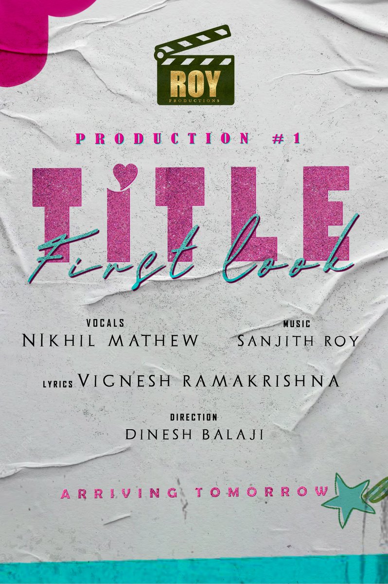 dirdinesh1210's tweet photo. Stay tuned @today 5 pm

@NiksSinger @LyricistVR @roy_sanjith https://t.co/59RYZiiNhH