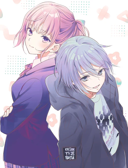きりんちゃんの髪色、これくらいゆめかわピンクでもいい気がしてきた#きみがロ 