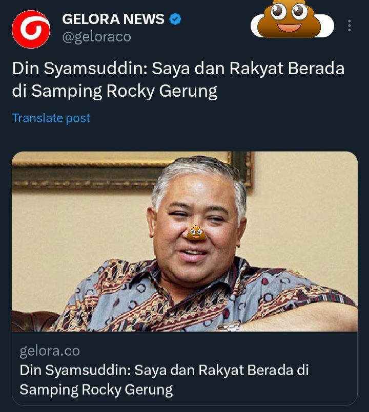Kalau Rocky Gerung sudah di bui orang ini dan rakyatnya masuk bui juga gak?