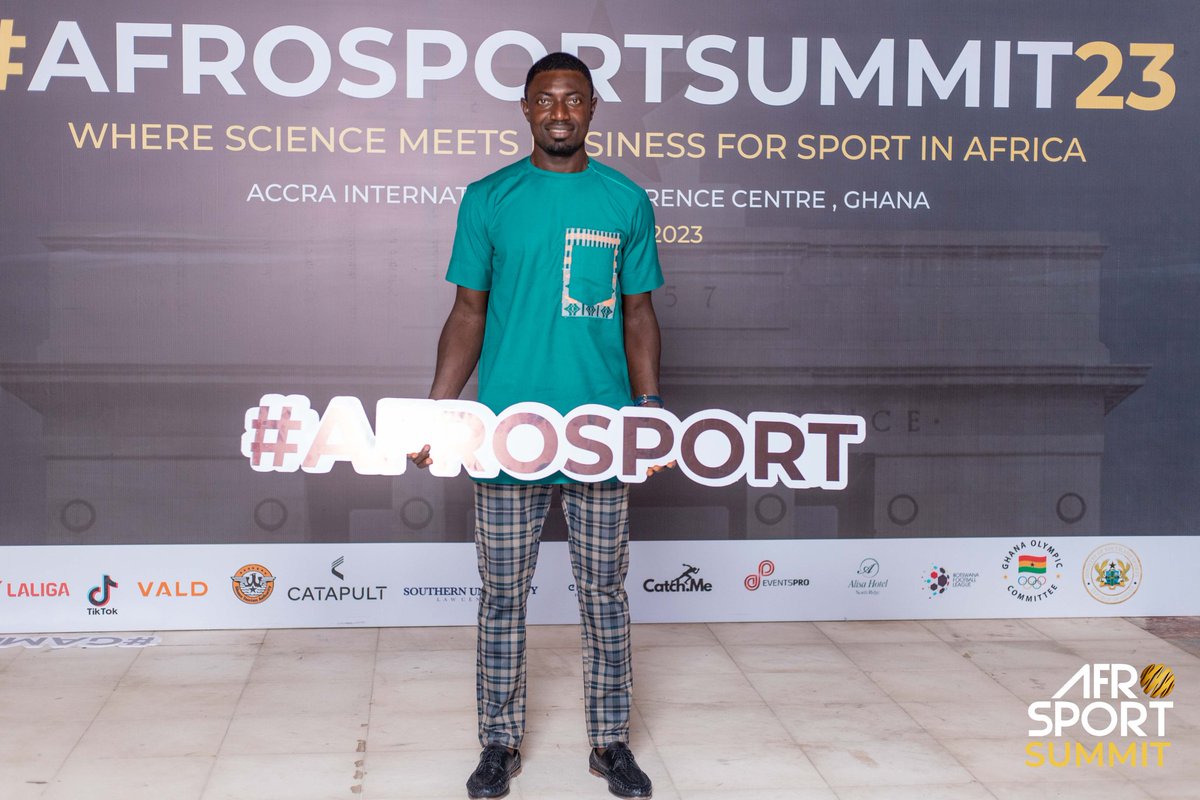HPERS_UEW's tweet photo. Mr. Francis Frimpong @frimpfrank, a lecturer in human movement science from our department was present on both days at #AfroSportsummit23 https://t.co/Xy4C67Wr46