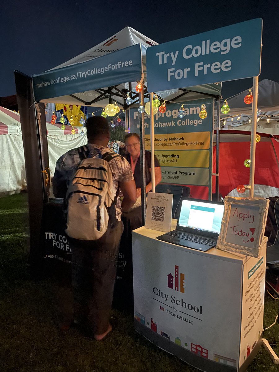 New ⁦⁩ ⁦<a href="/mocityschool/">City School by Mohawk</a>⁩ booth at the Festival of Friends this weekend 😊
