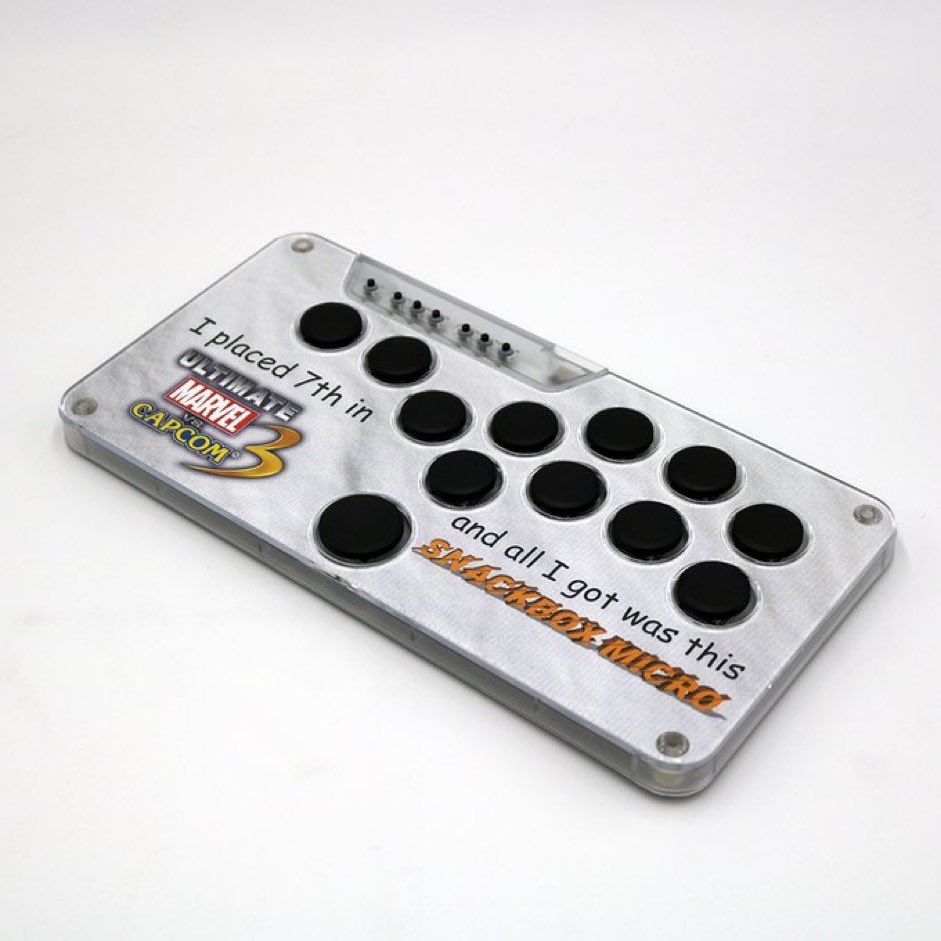 junkfoodarcades's tweet photo. Don’t forget! If you got 7th place in one of the main titles this @EVO, you get a free 7th Place MICRO!

Come by our booth tonight to claim! https://t.co/APVa57iEAu