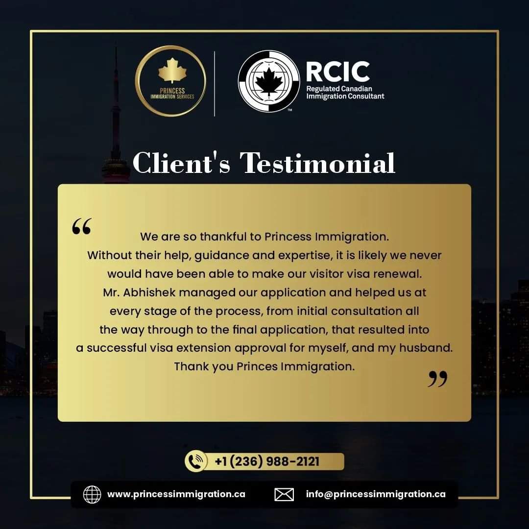 princessimmigr's tweet photo. Client's Testimonials for Princess Immigration Services in Canada.
Connect us now at +1-236-988-2121 for your immigration needs in Canada.
#ClientsTestimonial #PrincessImmigrationServices #HappyClients #CanadaVisitorVisaExtension https://t.co/IPLSoAsZOP