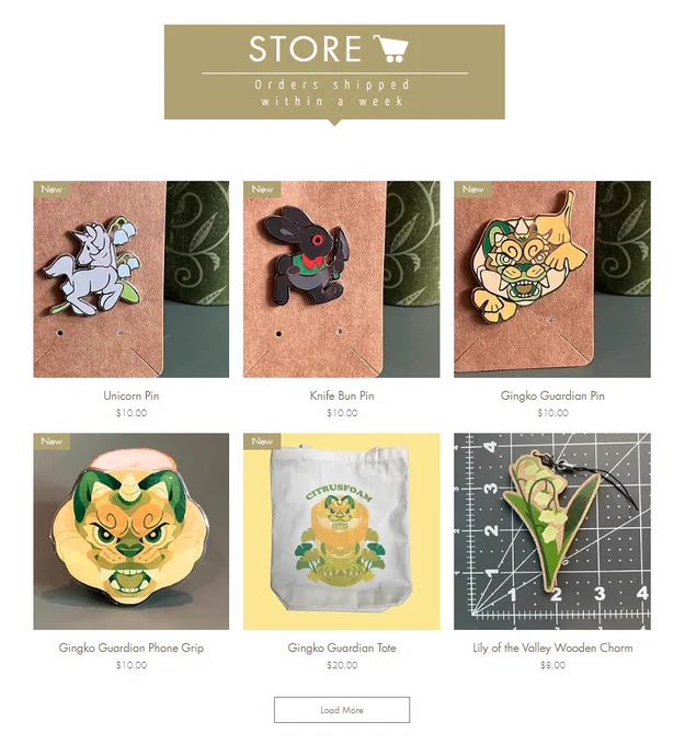 Running low on knife rabbit and unicorn pins. You can snag one   citrusfoam.com