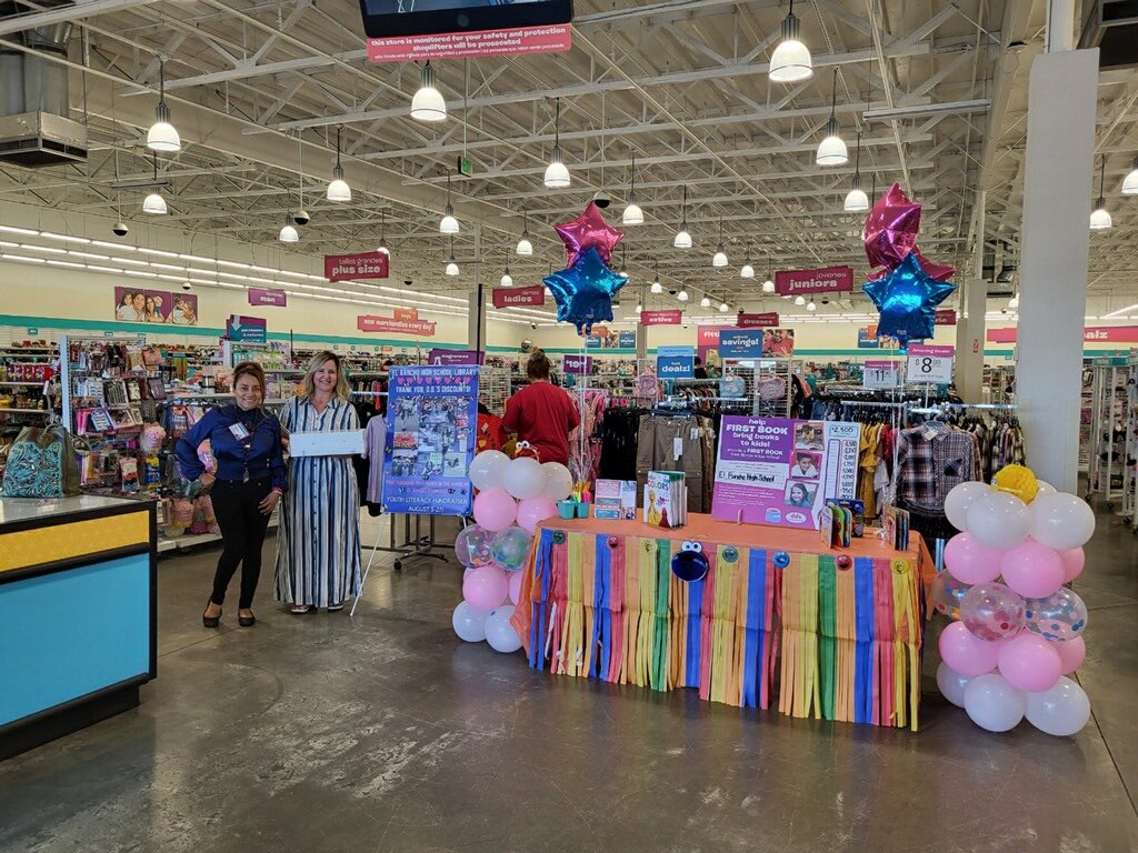 MsMetaxasERHS's tweet image. dd’s Discounts #firstbook fundraiser for ERHS Library has begun! Don’t forget to do your back to school shopping at the Santa Fe Springs location! 💙📚