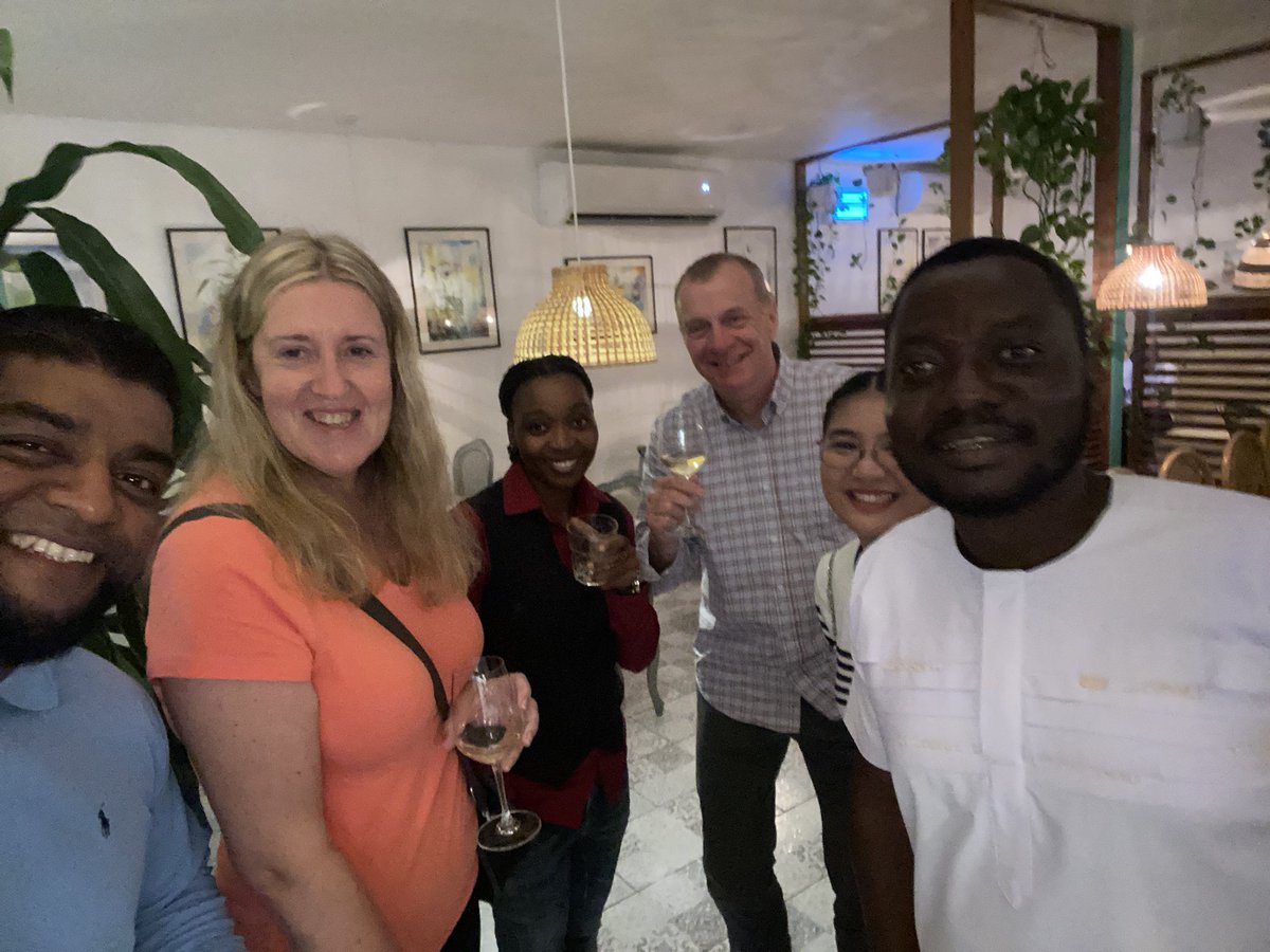 MrEssop's tweet photo. Welcome dinner for our new staff… After a two month break, it’s time to go again! Can’t wait ! Welcome to Panyathip! @pislaos https://t.co/ju7Ih1VWvl