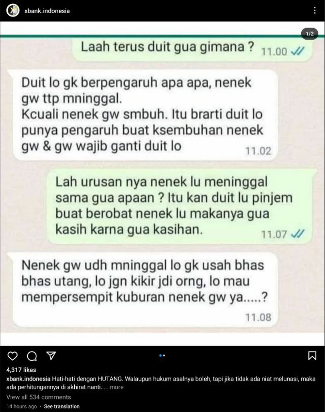 ibamarief's tweet photo. Nemu ini di r/indonesia semalam. Same vibes dengan alumni LPDP yang ngga mau balik ke Indonesia setelah lulus kuliah.

"Kecuali Indo kasi gw kerjaan baik baru gw wajib buat balik"

You signed the contract; you know the terms. Kalau ngga niat penuhi terms tersebut, jangan diambil. https://t.co/pZNNpHrSMP