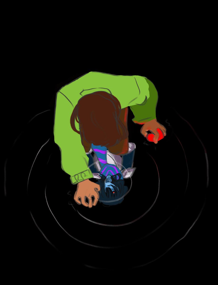 invirii's tweet photo. It is what they call "you".

#DELTARUNE #kris ♥️ https://t.co/8TAPGRGzRo