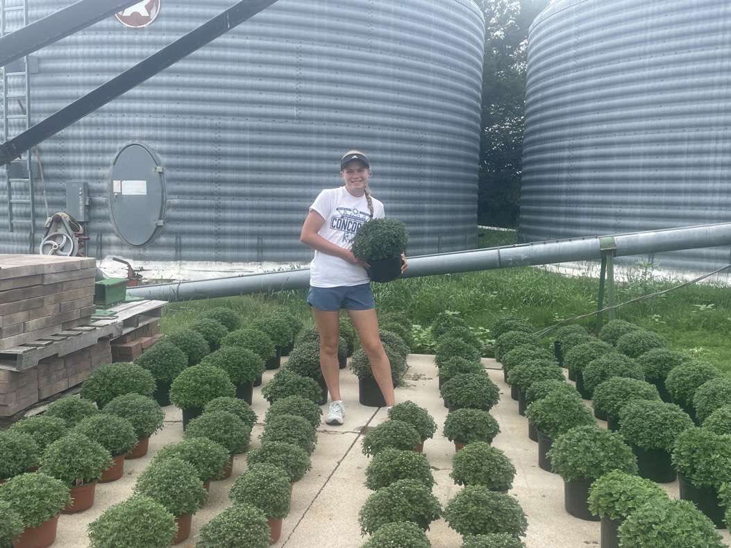 Our very own, Morgan Bonifas has made it to National Proficiency Finals in Specialty Crop Production! Her constant hard work and dedication to her SAE project has paid off as her business, Morgan’s Mums and More is continuing to grow and flourish! Way to go Morgan!