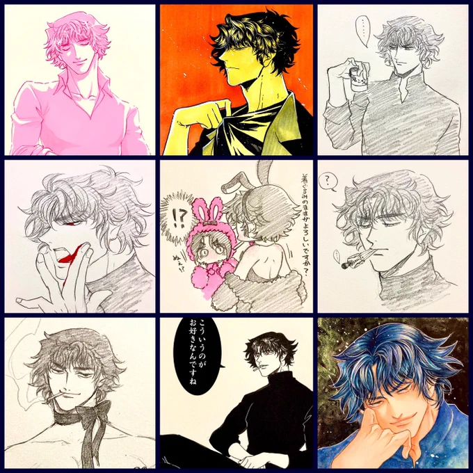 最近の一覧なんですがやっぱり同じようなもんばっか描いてますね!?!? 