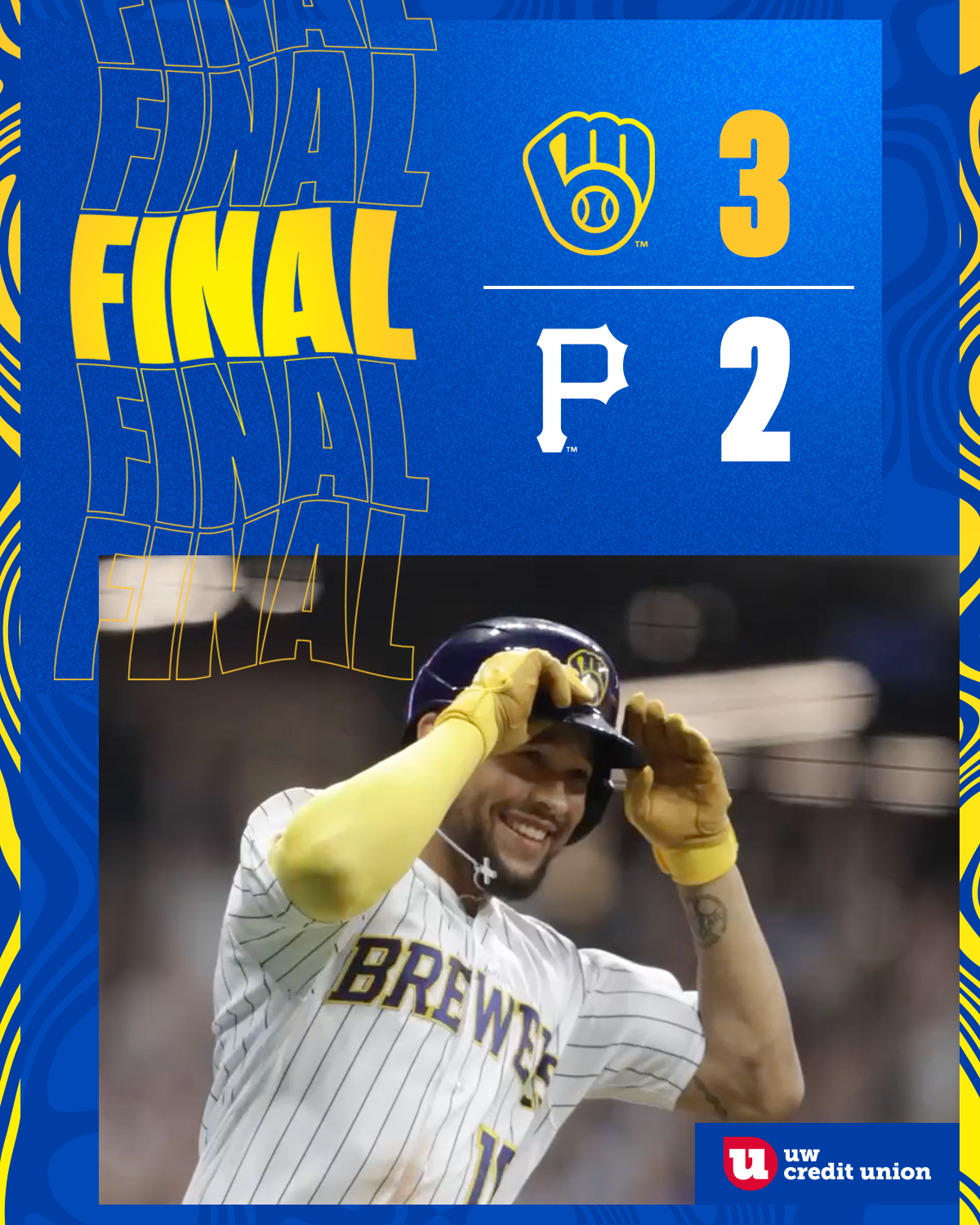 Milwaukee Brewers on X: What. An. Ending. #ThisIsMyCrew