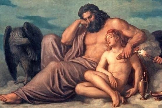 รู้มั้ยว่าในตำนานกรีก​ เทพบิดา​จอมราชันย์ Zeus แห่งยอดเขาโอลิมปัสนั้นไม่ได้มีแค่พระสนมเป็นสตรีนะคะ​ แต่ว่าท่านเป็นเทพที่เป็น​Bisexaul ค่ะ​ คือชอบทั้งหญิงและชาย​ ในตำนานเคยกล่าวถึงสนมชายผู้ที่ทำให้เทพซุสหลงรักหัวปักหัวปำด้วย​ เขามีนามว่า​ เจ้าชายแกนีมีด​ (Ganymede prince)