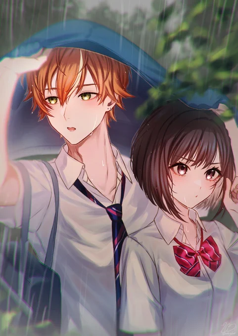 #prsk_FA  降られた…