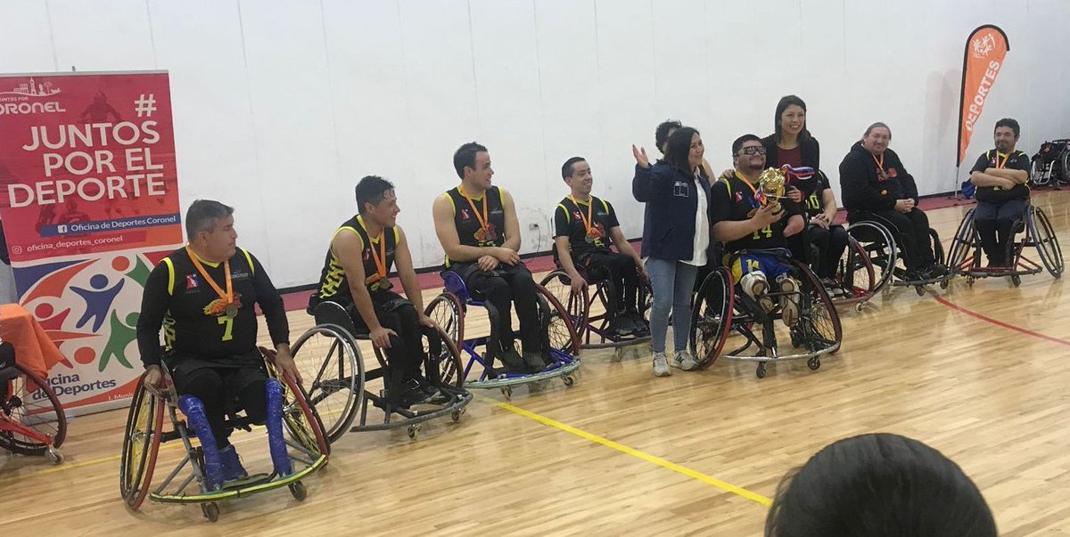 Senadis_Biobio's tweet photo. @Senadis_Biobio, acompañamos a los equipos de ♿ "Nueva Esperanza , Coronel, "Tigres" Curico, "Gran Bull" Concepción, "NBA " Los Ángeles, en campeonato de la Amistad ,@CoronelMuni , #BasquetAdaptado https://t.co/4W0TardlTk