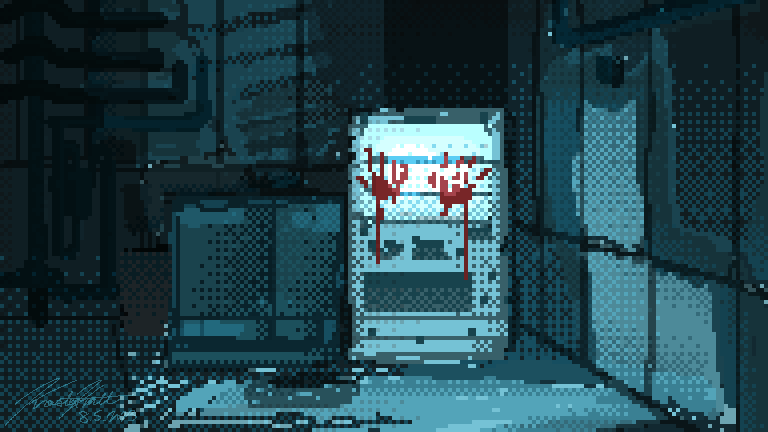 KasterKatt's tweet photo. did a pixel art study in Aseprite with the WONDERFUL @omisnara !!!!!!!!!!! https://t.co/72qvckEfX1