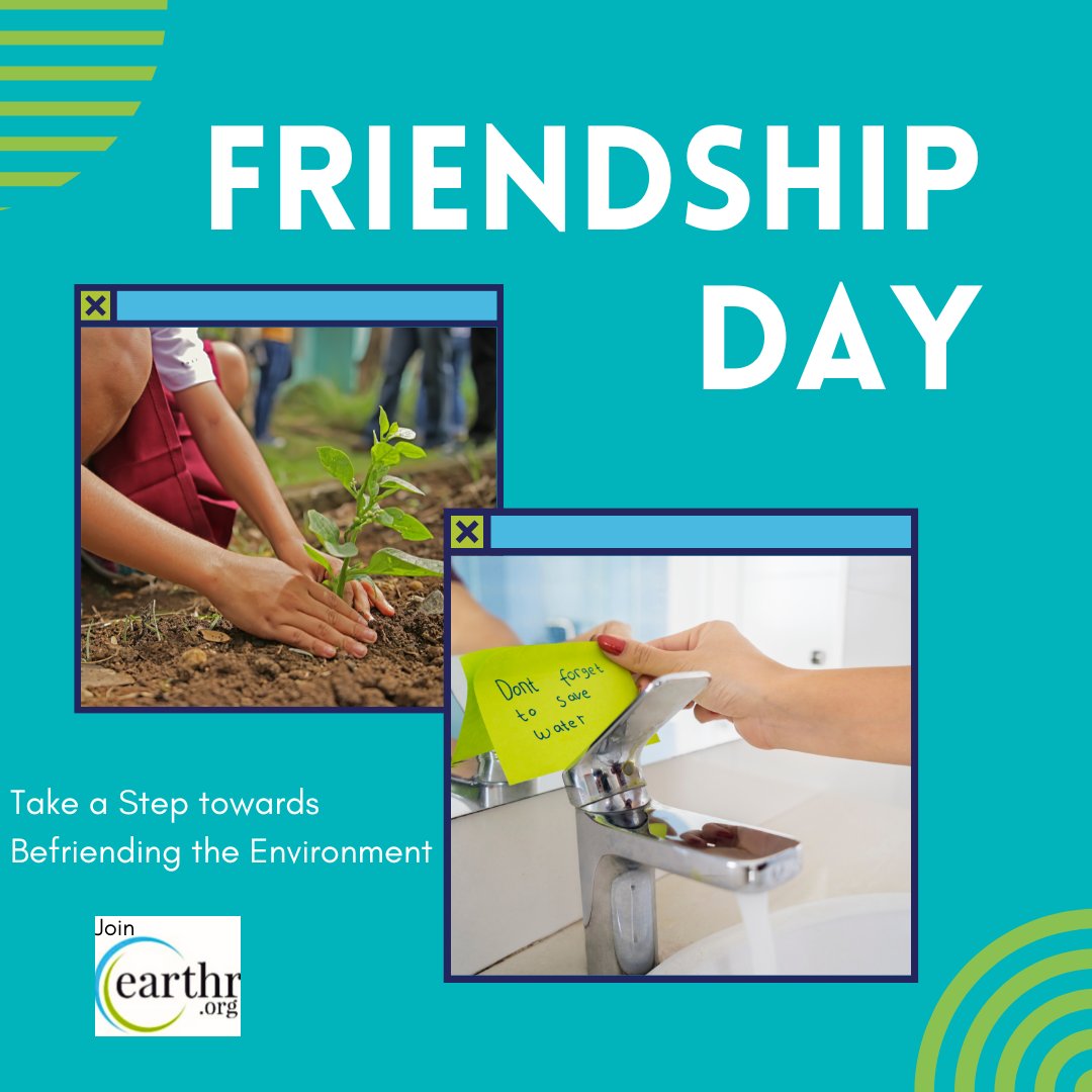 Happy #FriendshipDay! 🌿🤝 Celebrating the power of friendships that drive change for a greener, #SustainableFuture on our platform. Together, we inspire, educate, and act for a cleaner planet. Let's keep supporting each other in this eco-journey! 💚 #HappyFriendshipDay