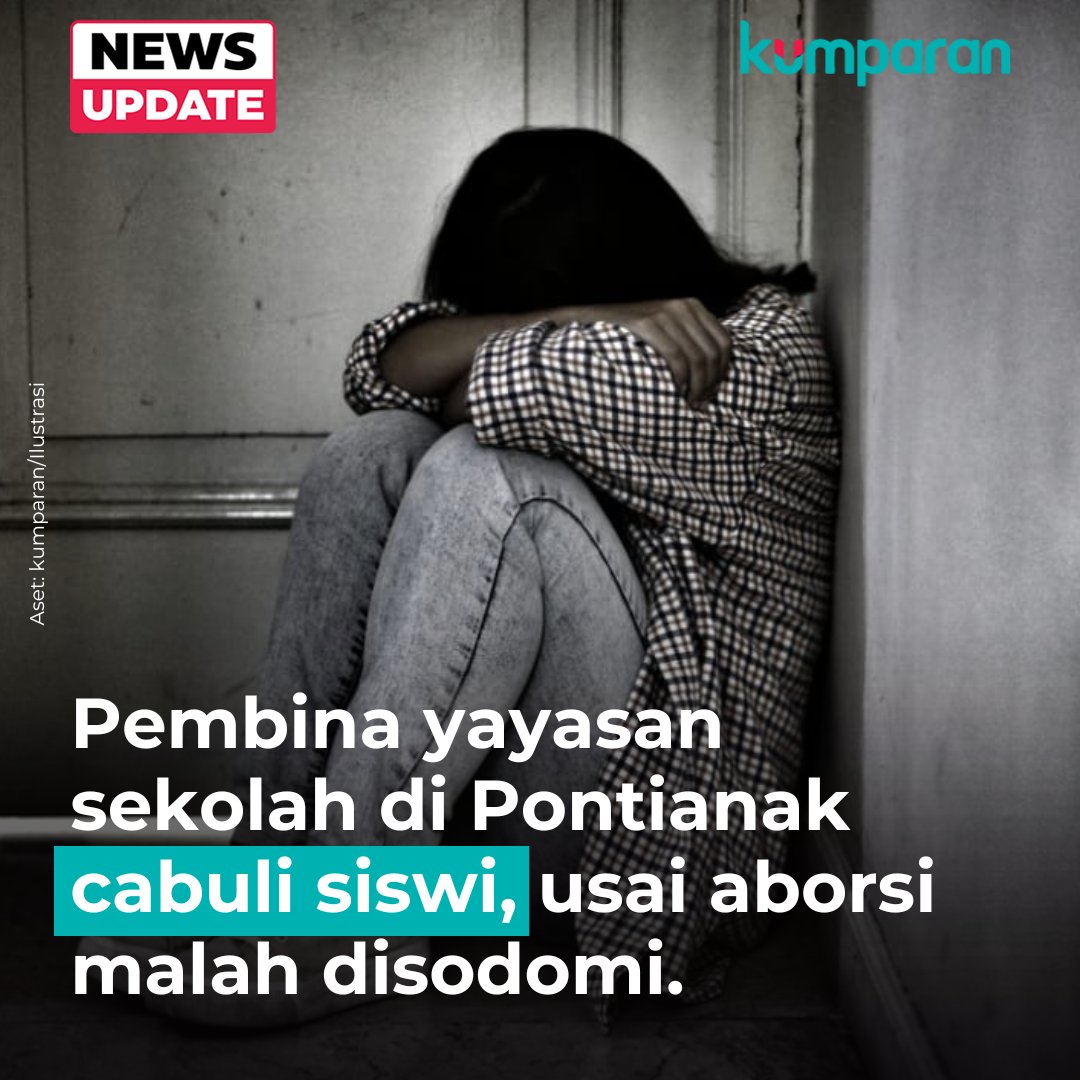 Siswi SMA di Pontianak menjadi korban pencabulan yang dilakukan oleh pembina yayasan di sekolahnya. Korban mengaku, ia juga dipaksa untuk aborsi, setelah pelaku mengetahui dirinya hamil. Ia dibawa ke hotel lalu disodomi. Orang tua siswi itu sudah melapor ke polisi, tapi penahanan