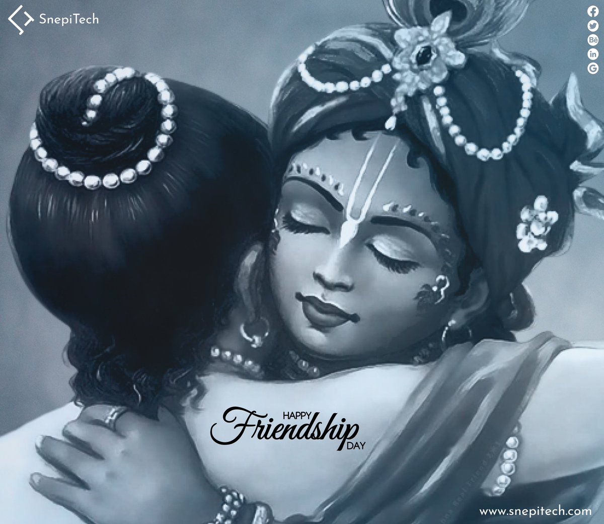 snepitech's tweet photo. "Krishna and Sudama's friendship teaches us that true bonds are beyond wealth and status, based on love and selflessness, like the eternal dance of divine souls." 🌟
#KrishnaSudamaFriendship #EternalBond #DivineConnection #TrueCompanionship #LoveAndSelflessness #Time #snepitech https://t.co/ZqHvKtkJiU