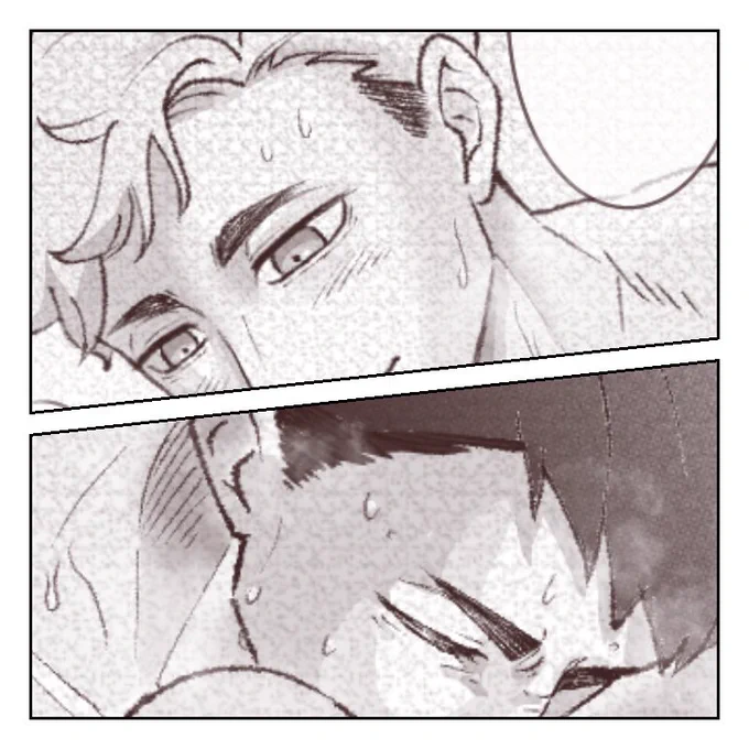 #夜のHQプラス
#夜の819プラス
言葉責めするアツムと無言で貪るオサム🔞
※二人とも大人、エセ関西弁、ぬるい1枚絵
https://t.co/hafN8uhssW 