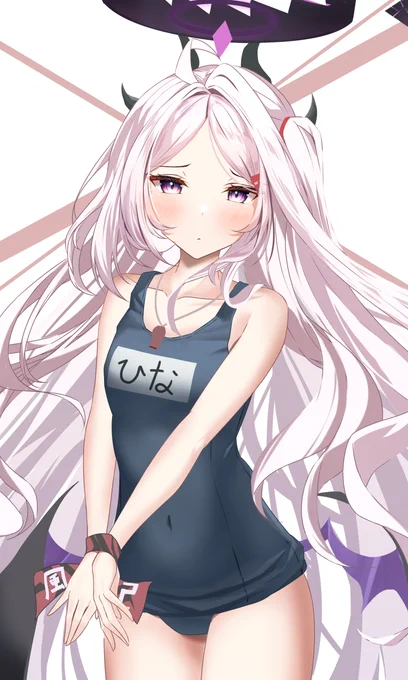 #ブルアカ #BlueArchive  Skebご依頼より、水着ヒナちゃんです!