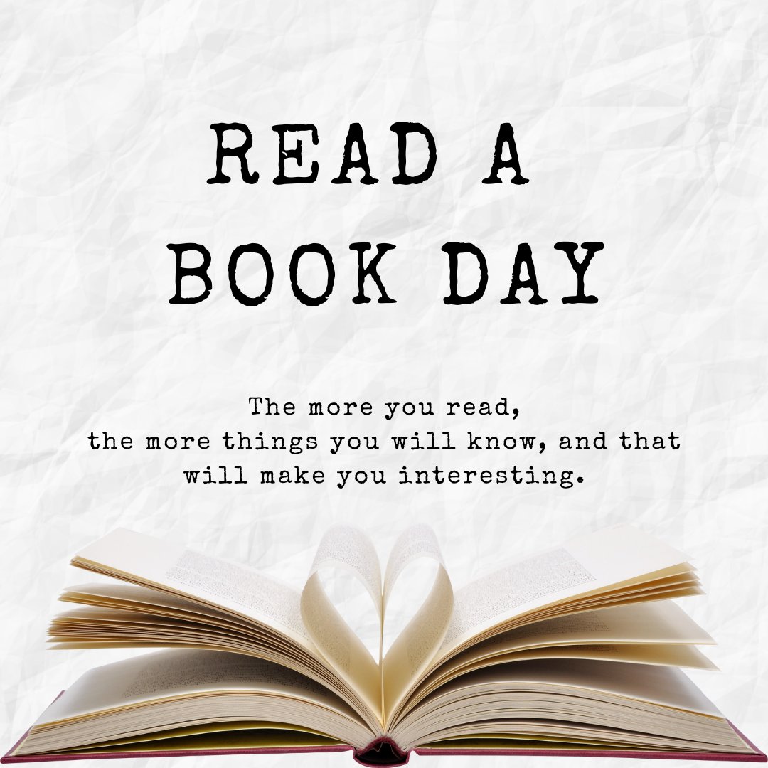 RaiderReaders's tweet photo. If you don't have a book to read so you can celebrate #readabookday, come to the library and let us help you today! https://t.co/LF38CVi3E7