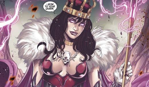 “Bow to your Queen! Or kneel as long as you know your place!”