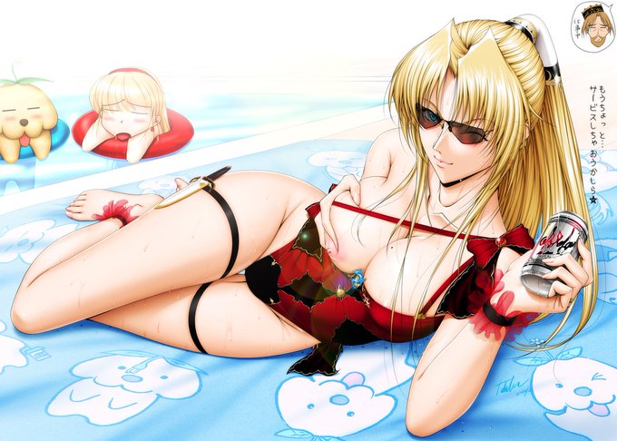 30度を軽く越える部屋で団扇で扇ぎながらぼ～っと朝から5時間ほど絵の作業をする…🖋️😑
暑い～!!!!!!🥵
って事で夏のHなCGで他の人も暑くな～れ!('・ω・)'🪄
エッチな絵をアップしてそれが元で人が○んだら犯罪になるのだろうか…😅 