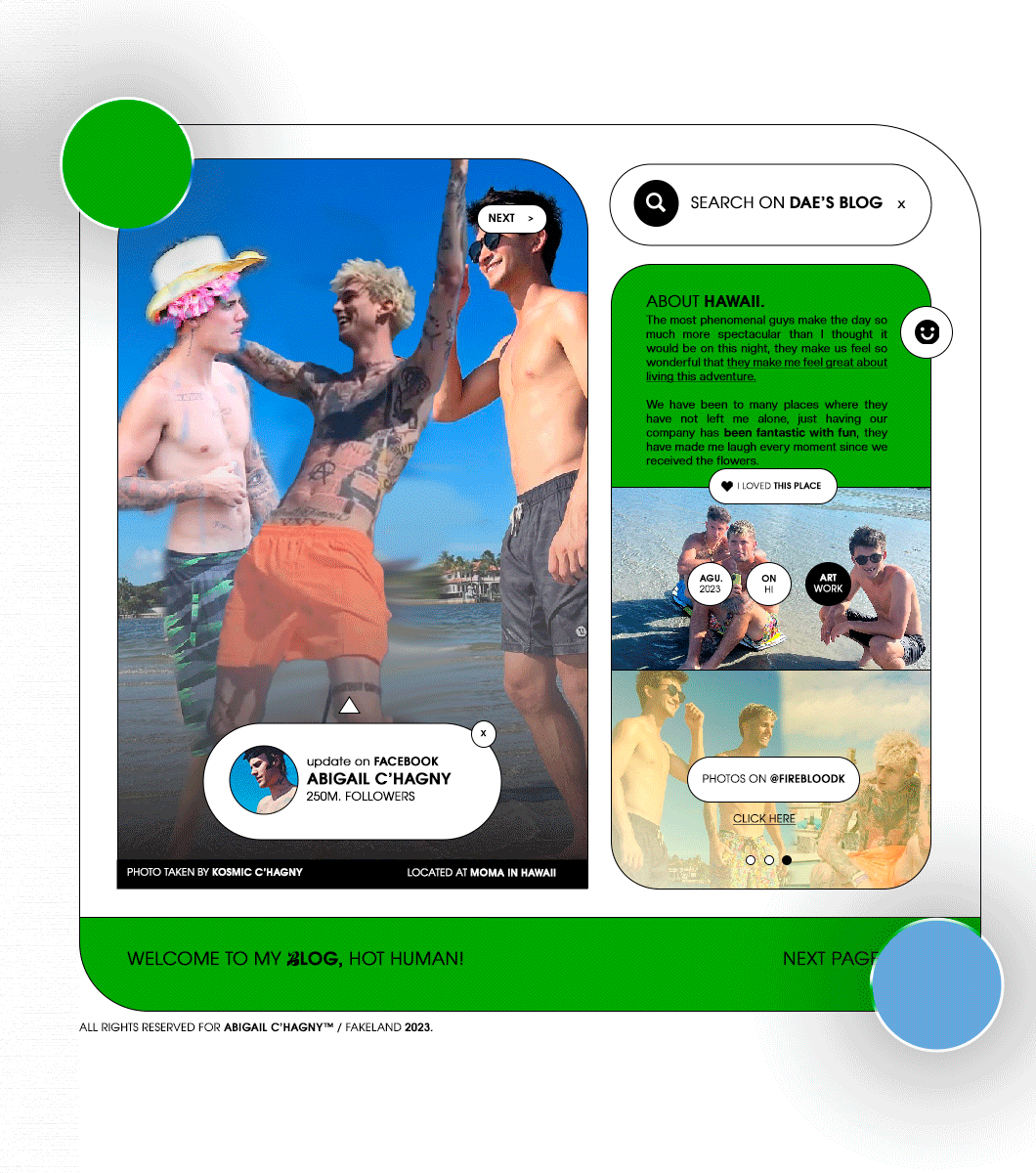 ➪ ℕ𝕖𝕨 𝕌𝕡𝕕𝕒𝕥𝕖
              𝐷𝑒𝑠𝑝𝑒𝑑𝑖𝑑𝑎 𝑑𝑒 𝑆𝑜𝑙𝑡𝑒𝑟𝑜ʳᵖ

📍ᴴᵃʷᵃᶤᶤ

"Hey esta día ha sido de lo mas maravilloso en el mismo instante que llegaba he estado con los dos mejores muchachos del mundo. Gracias a los mejores padrinos"

#TrioHawaiano