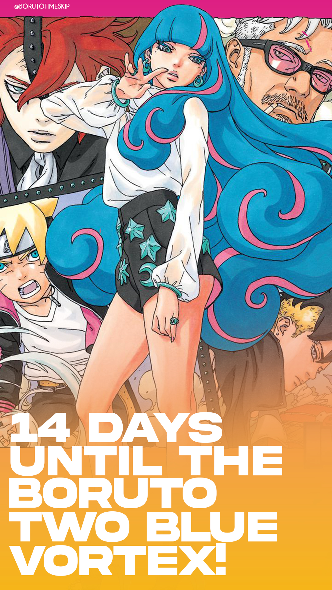 Boruto - TWO BLUE VORTEX on X: 23 Days Until Boruto - Two Blue