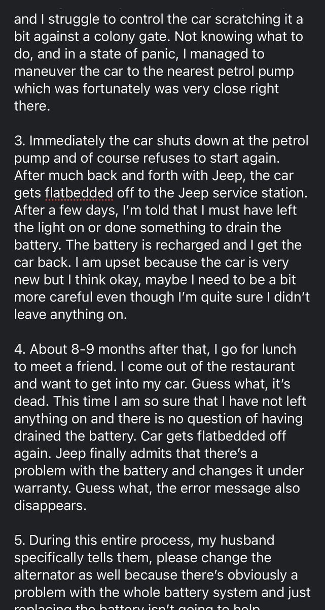 SuperSousie's tweet photo. My #jeepcompass Horror Story: @Jeep @jeepindia #rolandbouchara @adityajairaj @Stellantis https://t.co/LdqceyMjZD