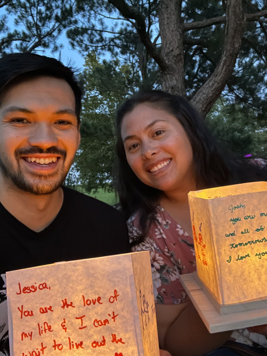 Castinoid's tweet photo. Amazing time at the #WaterLanternFeatival with my fiancé! 

Going to make this a yearly occasion 🏮 https://t.co/me9xHEFtFs
