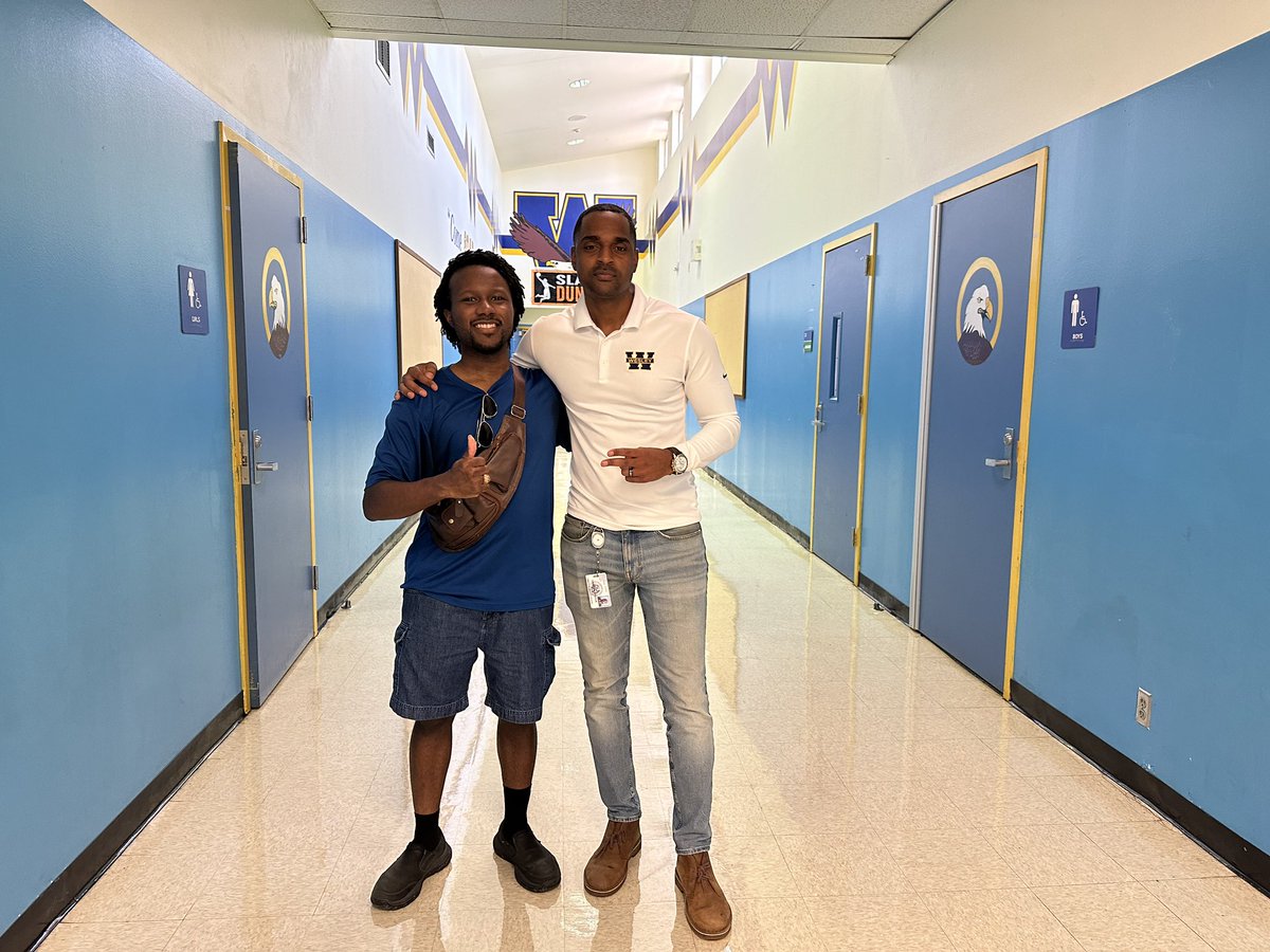 EducatorDawson's tweet photo. Had the honored opportunity to welcome the daughter and grandson of Dr. Thaddeus Lott into @WesleyES_HISD for a quick tour. Dr. Lott was a pioneer for establishing a firm foundation for excellence and education in the Acres Homes community. #AllThingsInExcellence https://t.co/jIhwN98fGy
