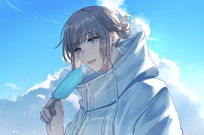 「popsicle smile」 illustration images(Latest)｜4pages