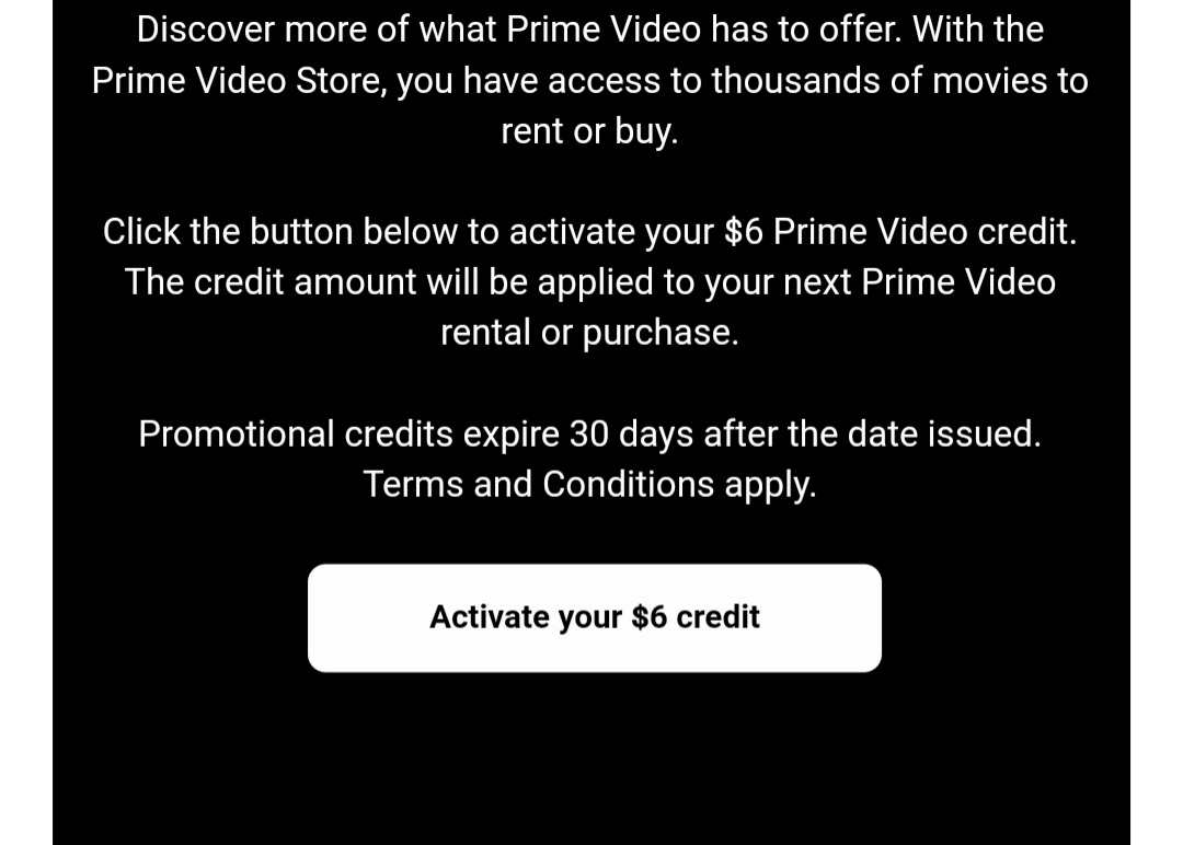 auburnflutter's tweet photo. @PrimeVideo love the idea, but while it states I've claimed it, credit is no where to be found. Cust srvc was useless re: the issue. https://t.co/5UQxxgv0Rp