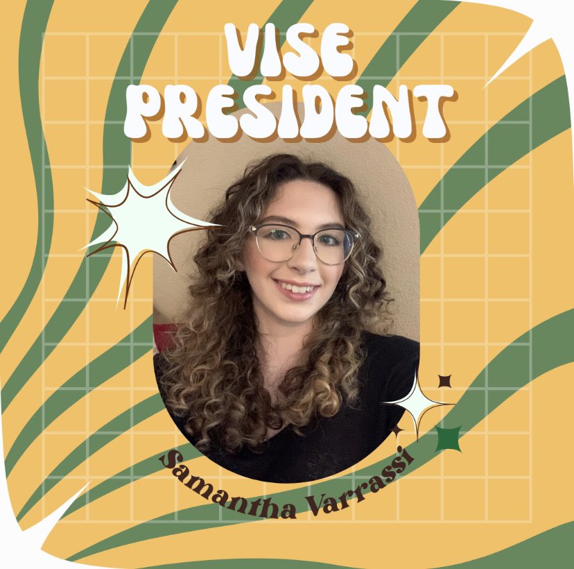 Presenting our Vise President Samantha Varrassi!! She’s been in theatre since her freshman year with her most notable role being Wiley from Wiley And The Hairy Man. Sam is also the NFHS Choir’s Librarian and the Co-Captain of our drill team the Sterling Stars!!! #theatreofficers
