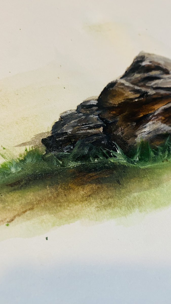 darthvendr's tweet photo. Boulder 11" x 15" Acrylic on Paper

#art #rock #boulder #bouldering #acrylic #acrylicpainting #artonpaper #nature #naturelovers https://t.co/Cc2HQ91Fd0