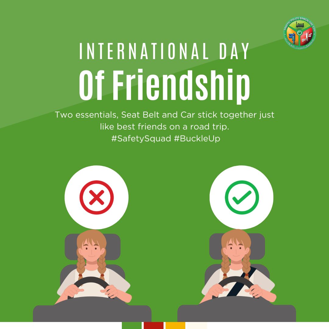 blrcitytraffic's tweet photo. #FriendsInUniform #BengaluruPoliceFamily #Friendshipday #NammaPolice #KarnatakaPolice #BengaluruTrafficPolice https://t.co/Q5mvoIEGKO