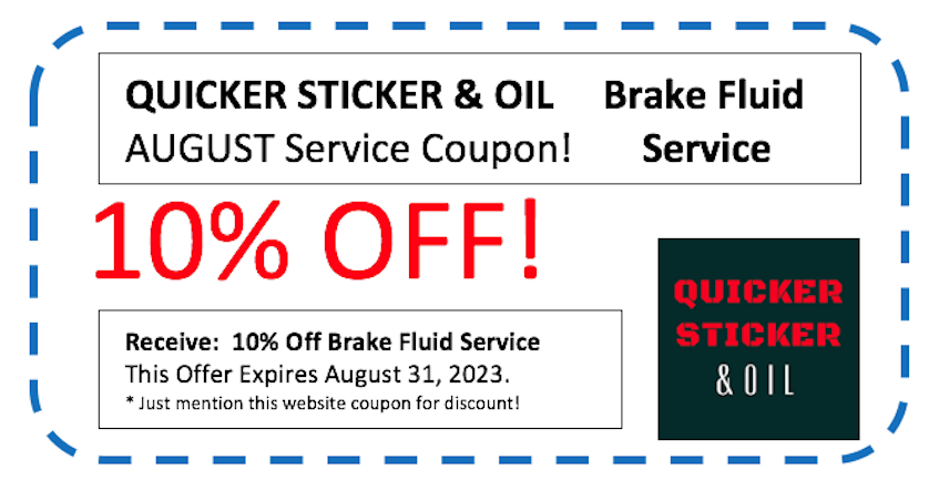 TXinspections's tweet photo. Quicker Sticker &amp; Oil 516 N Main St., Weatherford, TX 76086  Check out our August Coupons!   https://t.co/ucWa3NKswG https://t.co/SZCgyIkDKY