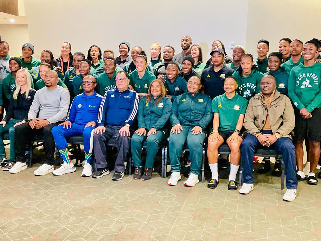 You fought bravely throughout the @FIFAWWC and made history, @Banyana_Banyana. You showed that you belong on the world’s top football stage. Well done on representing South Africa so well. May you continue to soar, inspire and break barriers. You have made us all proud #FIFAWWC
