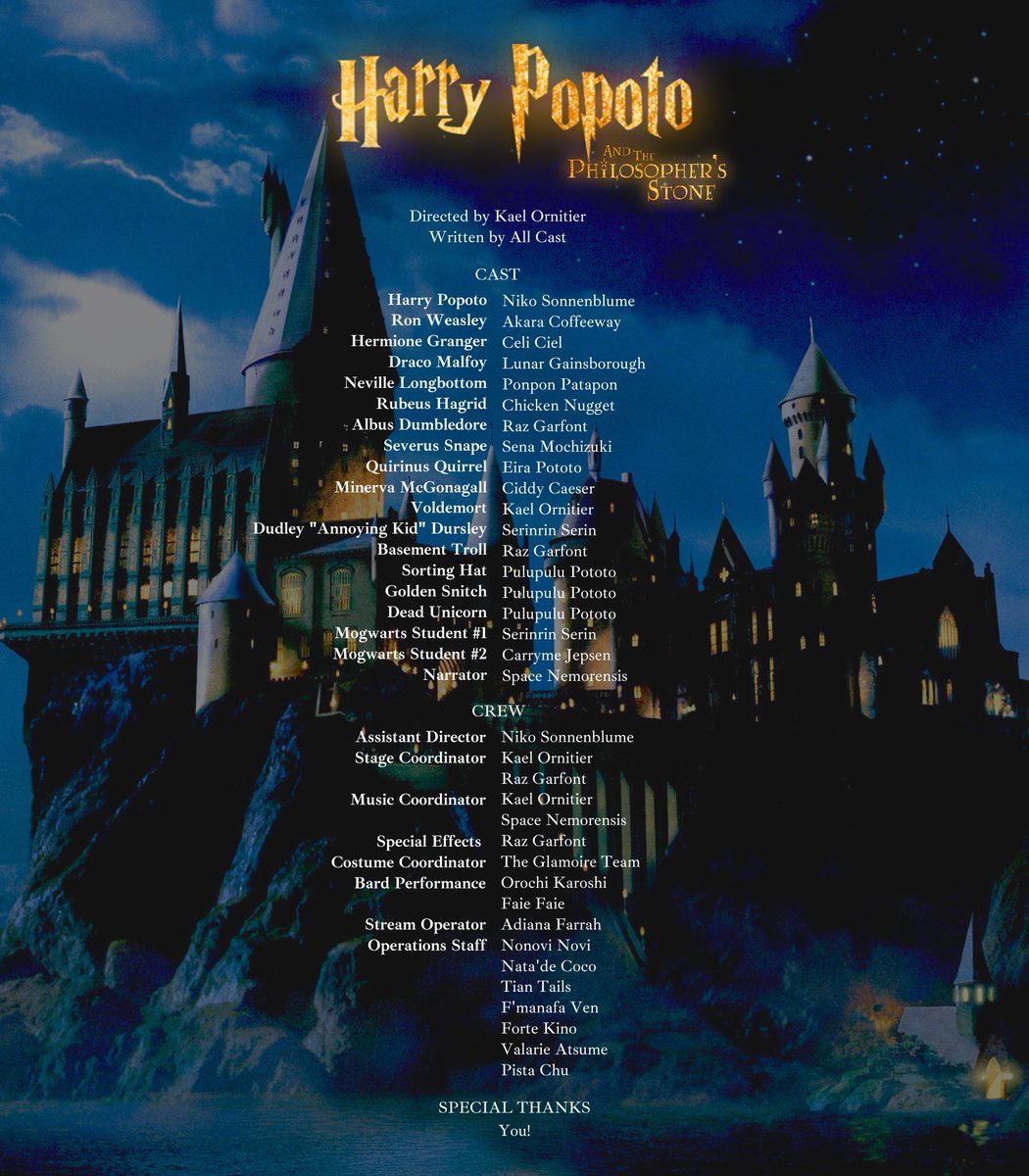 Namafel_'s tweet photo. ✨🪙 MONEYO CORRUPTO! 🪙✨

Harry Popoto and the Philosopher's Stone 
- FIN -

Thank you everyone for watching❤️

If you missed the chance to watch it live,  
Please find the VOD here:
https://t.co/L6PxGFhBVn

ADIOS, MOGWARTS!🚂
TILL WE MEET AGAIN!

 #Namafel #FFXIV #ElementalDC https://t.co/CORvUIVOMV